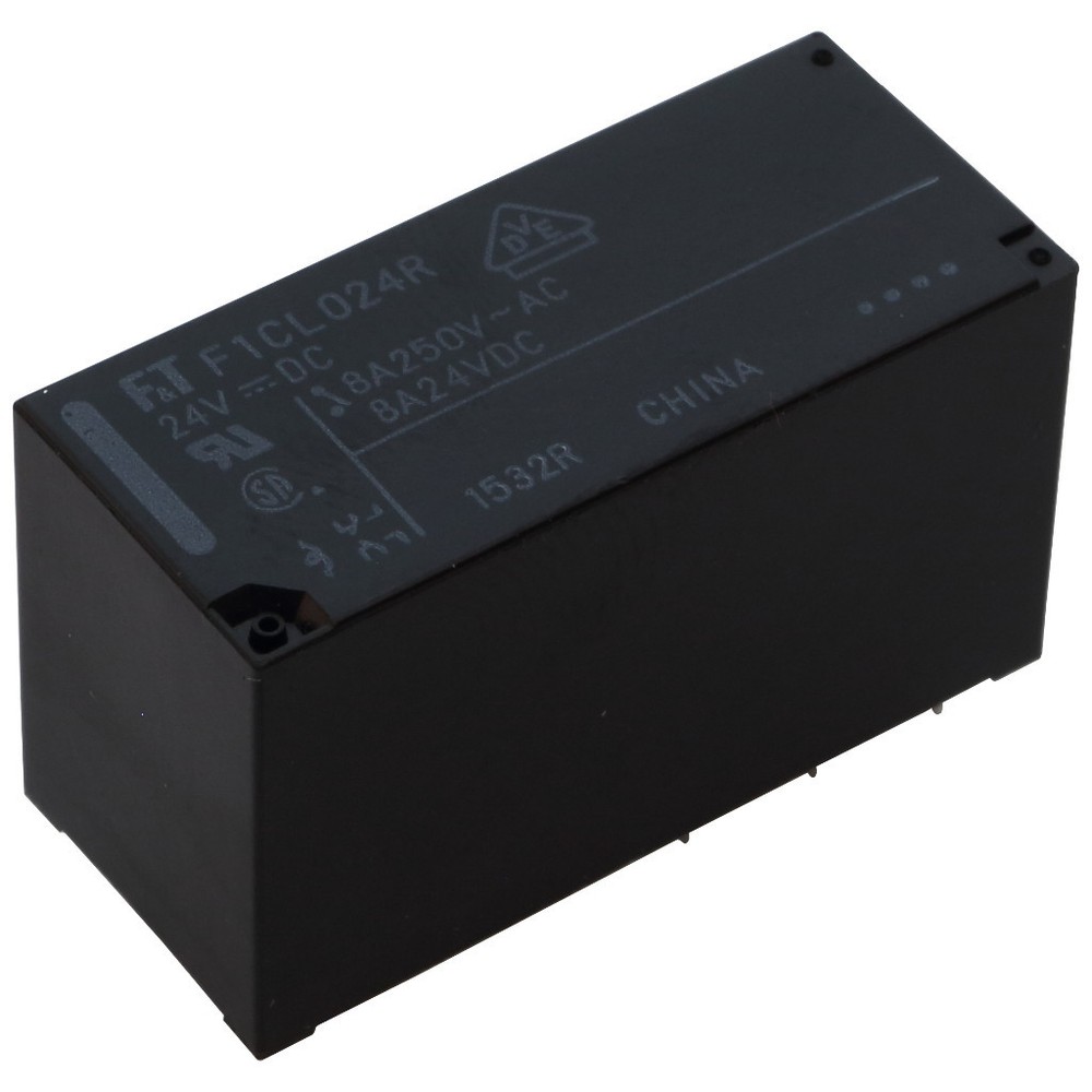 Fujitsu FTR-F1CL024R 24V DC 2xUM 8A 1440R Power Relay 855153 24v Print Relay-