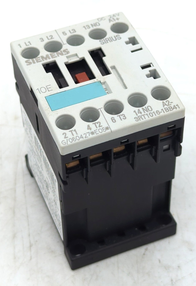 Siemens 3RT1016-1BB41 contactor relay Used