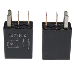 2X 4-PIN Relay Black Multi-Purpose Relay for Fusion F150 F-250