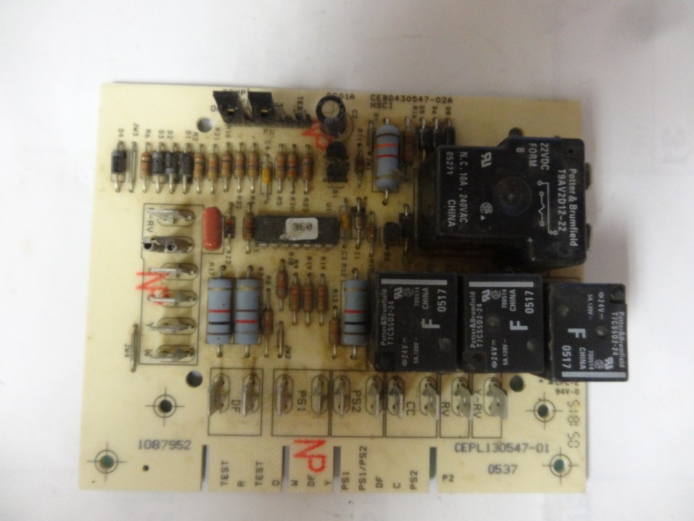 Carrier Control Board; 1087952; CEBD430547-02A–“USED”