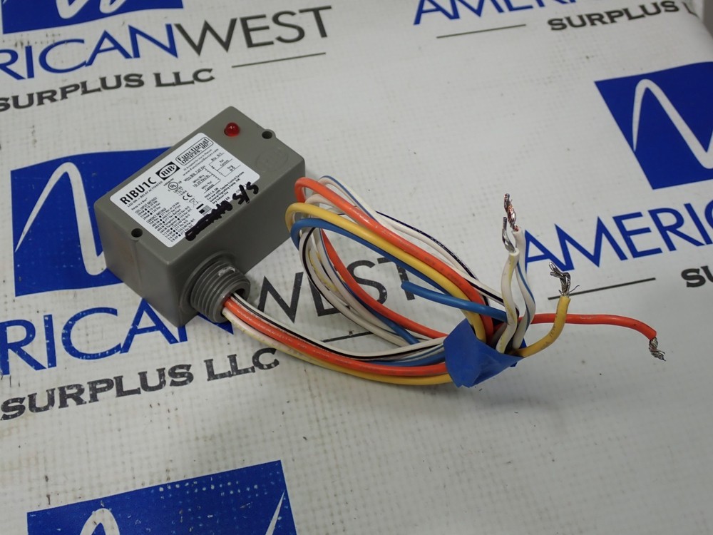 RIB Functional Devices RIBU1C Enclosed Relay LED On Smoke Control System Lot of