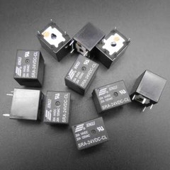 100Pcs SONGLE SRA-24VDC-CL DC 24V Coil 20A PCB General Purpose Relay 5 Pin SPDT