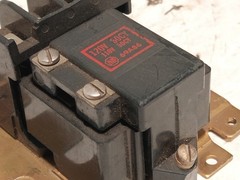 Allen-Bradley 709‑TOXD ser. K 4-pole open power relay, 120V 60Hz coil 69A86