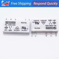 (Pack of 30)24VDC 6A 250VAC 5-Pin For No.2961105 Phoenix Contact Power Relay