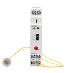 Twilight Switch Din Rail Light Sensor Relay 110V-240V Auto Photoelectric Timer