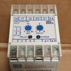 Basler Electric Be3-37-1E1E2 Overcurrent Relay 5a 250v 50/60hz