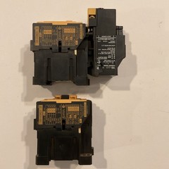 qty 2 -Allen-Bradley 100-A09ND3 Contactor B & 193-BSB30 Overload Relay, Series B