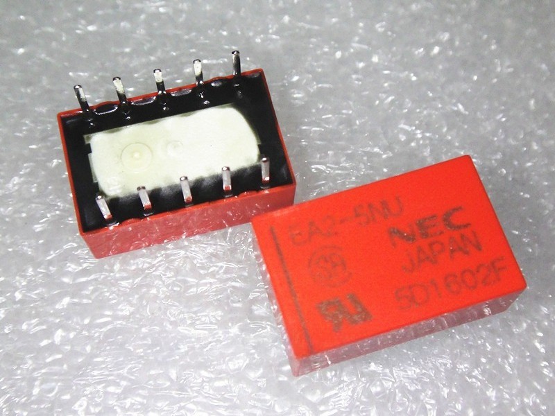 50pcs 5V 10pins EA2-5 EA2-5NU NEC Relay