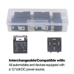 10 Pack 12V 30/40A SPDT Relays – Versatile Automotive & Boat Solutions