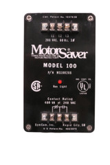 MOTOR SAVER Model 100 Protector Relay 480 VA at 240 VAC MS 100460