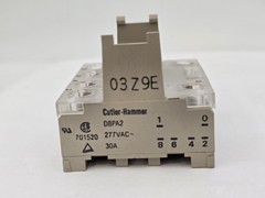 2PC Cutler Hammer D8PA2 Screw Terminal DIN Rail Adapter for D8 1 or 2 Pole Relay