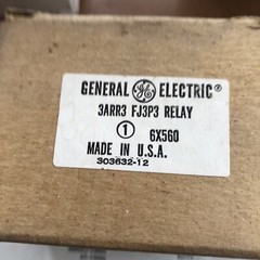 General Electric G.E. 3ARR3FJ3P3 3ARR3 FJ3P3 Relay, 5×560 NEW