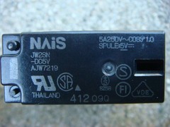 LOT of 25 NAIS 5V DPDT RELAY’s – JW2SN-DC5V or AJW7219 – New and Unused
