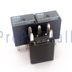 10PCS Song Chuan 301-1C-C-R1 U02 24VDC Power Relay 5Pins 20A/15A  24VDC~