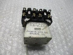 OHMITE DOX-53T RELAY 115V NSMP