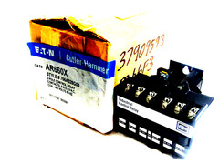 NEW CUTLER HAMMER AR660X 6 POLE CONTROL RELAY 480V 60HZ