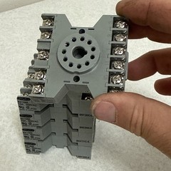 5 Dayton Relay Socket Bases 6X156E 10A 300Vac