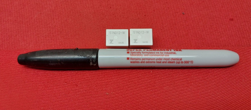 2 Count Fujitsu 51ND12-W 12V DC Auto Relay 51ND12 W