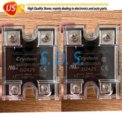 2PCS NEW IN BOX FOR CRYDOM D2425 240V 25A 3-32V Solid State Relay