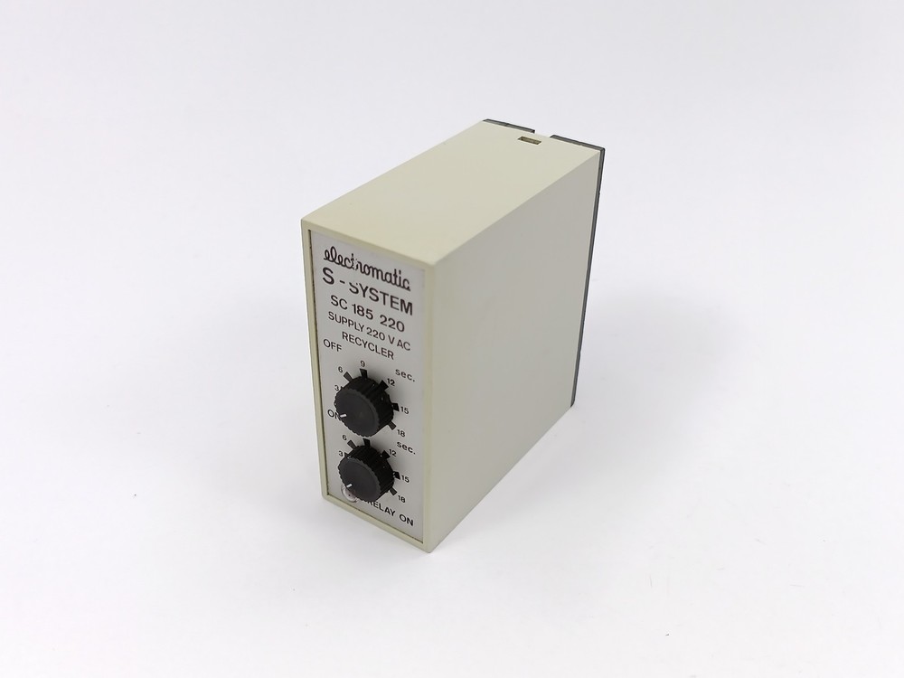 Electromatic SC 185 220 S-System Recycler 0.8-18 Sec