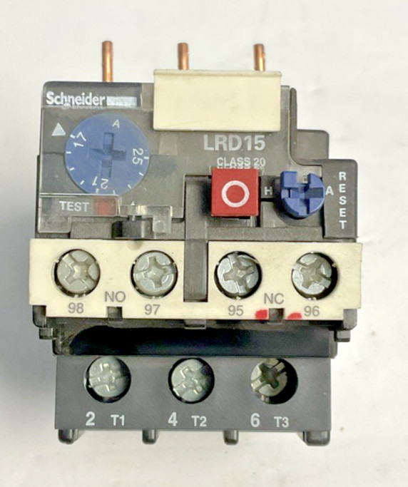 SCHNEIDER ELECTRIC LRD1522 OVERLOAD RELAY 17-25A 690VAC