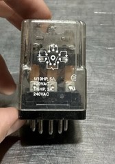 Potter & Brumfield KRPA-14AY-120 Relay 120VAC 5A USED Surplus