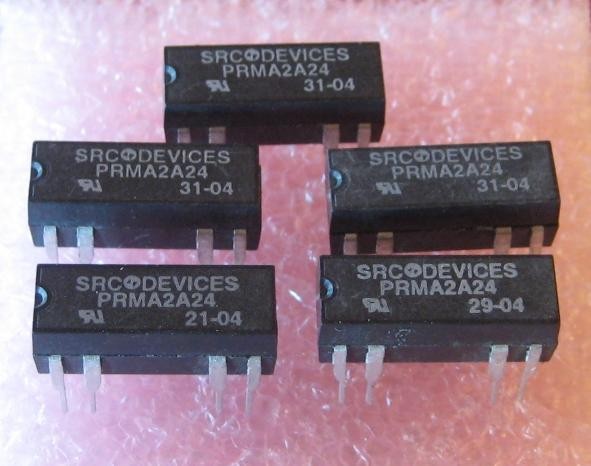 SRC DEVICES REED RELAY PRMA2A24 Relays ( Qty 5 ) *** NEW ***
