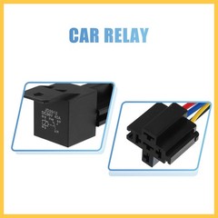DC 36V 40A SPDT Automotive Car Relay 5 Pin 5 Wires with Harness Socket Plug A…