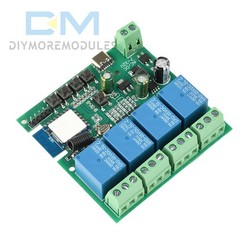 4 Channel 433MHz Relay Switch Module Tuya Smart WIFI Remote Control Receiver