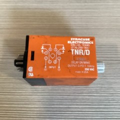 Syracuse Electronics Time Control Relay 110VAC