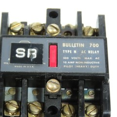 Square D Bulletin 700 700-N200A1 Type M AC Relay 300V Lot of 3