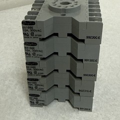 5 Dayton Relay Socket Bases 6X156E 10A 300Vac