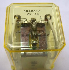 NEW IDEC RR2BA-UDC12V DPDT relay 12VDC 10Amps New 6P1-22