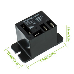 NT90-AC120V-10X Power Relay AC 120V Coil 120 VAC 30A 40A SPDT(1NO 1NC) with Flan