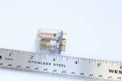 GOULD T154C-C-24 4PDT 24VDC 700 ohm sldr lug through hole new lot Quantity-3