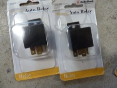 2 Car Auto Relay 4 Pin 12V 30A MADE IN ENGAND