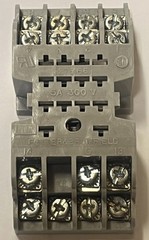 Potter & Brumfield KHAU-17A16-24 Relay With P & B 27E166 Socket Base