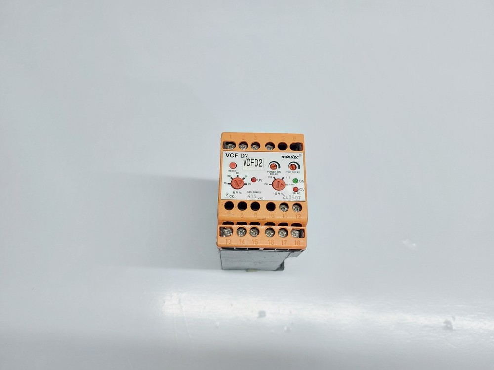 Minilec vcf d2 Under/over Voltage Relay