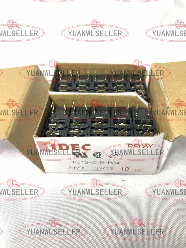 10PCS NEW IDEC 10A 8 Feet Intermediate Relay RJ1S-CLD-D24