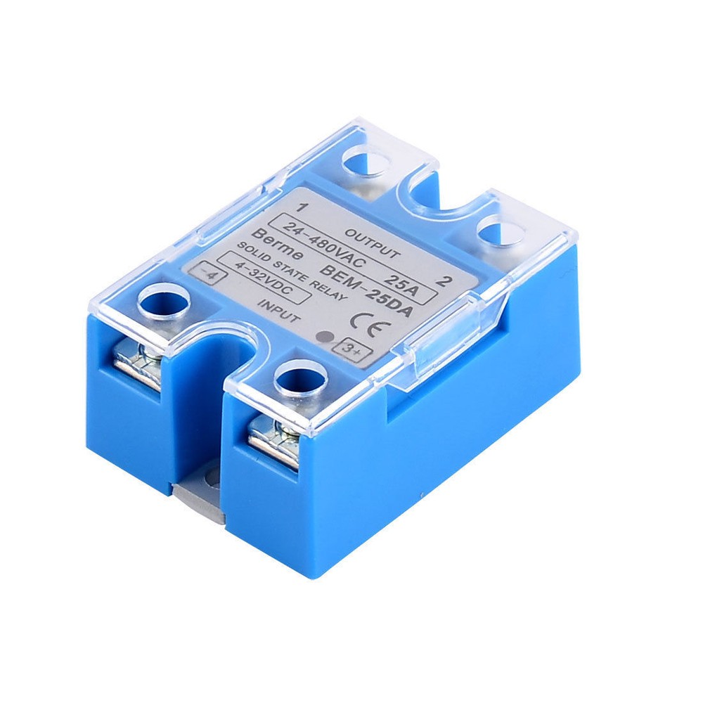 BEM-25DA Solid State Relay Module DC-AC 25A 4-32VDC /24-480VAC✦Kd