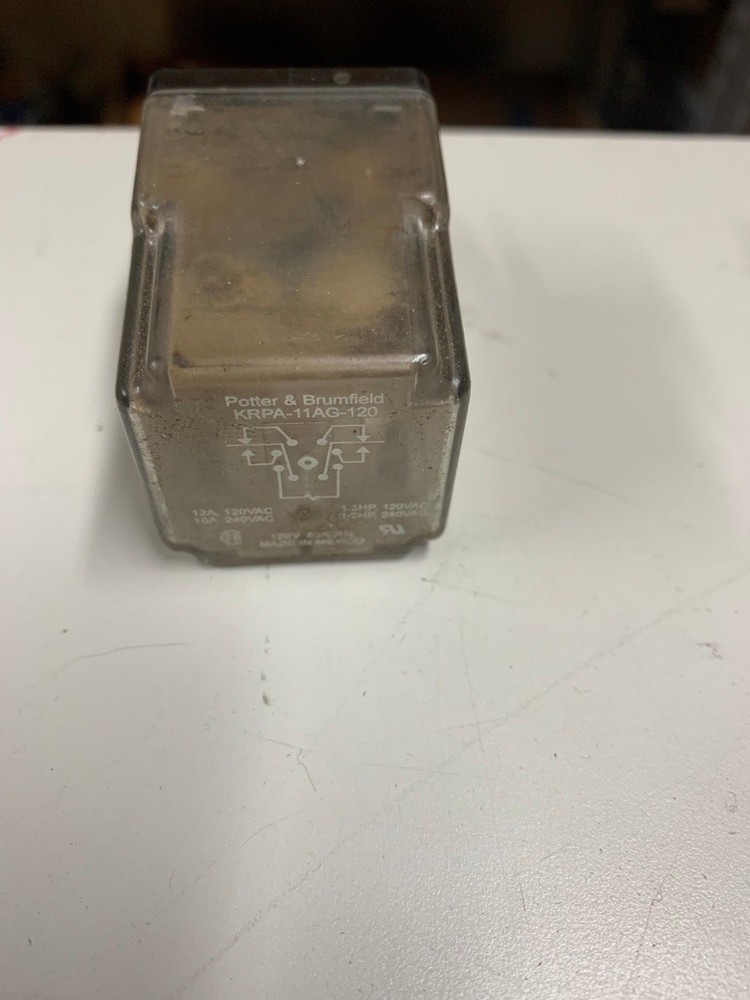 POTTER AND BRUMFIELD KRPA-11AG-120 RELAY W114