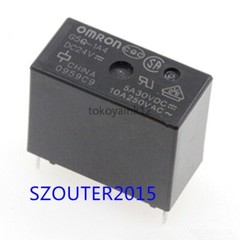 2pcs Omron G5Q-1A Power Relay SPST-NO 10A 250VAC 30VDC PCB Mount Compact RH