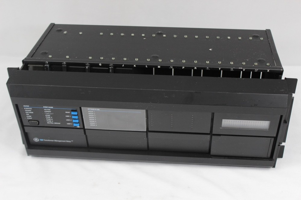 GE Multilin L90 Line Differential Relay Panel &Rack