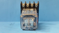 ONE- Relay with Socket, KRPA-11AN-120, Potter and Brumfield, 120VAC, DPDT