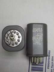 POTTER & BRUMFIELD RELAY 11 PINS KA-4166