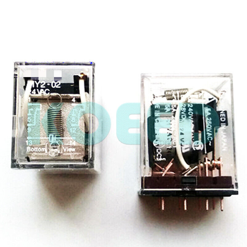 1PCS MY2-02 48VDC Power Relay 8Pins