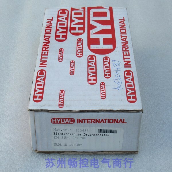 1PC New HYDAC pressure switch EDS345-1-250-Y00 #YX