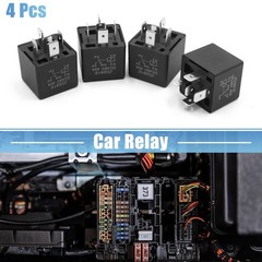 4pcs JD2912 5 Pin DC 48V 40A Universal Car Vehicle Motor Fuse Relay Switch Power