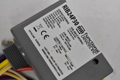 Functional Devices RIB24P30 Power Relay 24Vac/dc Indicator Light Gray USA