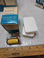 C.P. Clare & Co. RELAY A324558 New Old Stock 1300 OHMS 14700 TURNS NO 38 EC